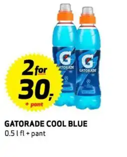 Bunnpris Gatorade cool blue 0.51 fl+pant tilbud