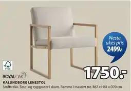 JYSK KALUNDBORG LENESTOL tilbud