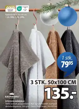 JYSK STIDSVIG HÅNDKLE tilbud