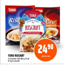Coop Obs TORO RISGRØT tilbud