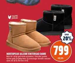 Coop Obs NORTHPEAK ULLERN VINTERSKO DAME tilbud