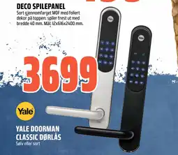 YALE DOORMAN CLASSIC DØRLÅS