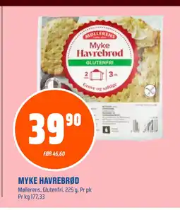 Coop Obs MYKE HAVREBRØD tilbud