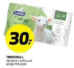 Bunnpris Tørkerull tilbud