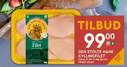 Coop Mega DEN STOLTE HANE KYLLINGFILET tilbud