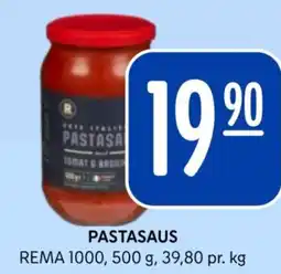 Rema 1000 Pastasaus tilbud