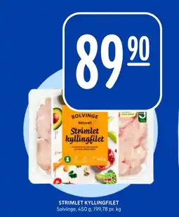 Rema 1000 Strimlet kyllingfilet tilbud