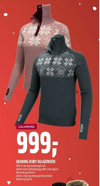 Coop Obs Ulvang kiby ullgenser tilbud