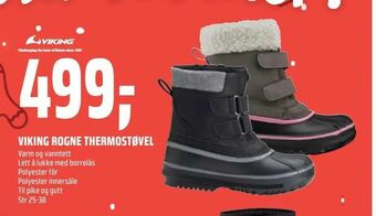 Coop Obs Viking rogne thermostøvel tilbud