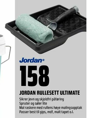 Obs Bygg Jordan rullesett ultimate tilbud