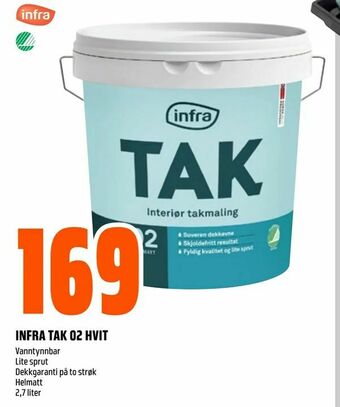 Obs Bygg Infra tak 02 hvit tilbud