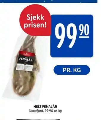 Rema 1000 Helt fenalår tilbud