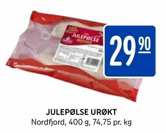 Rema 1000 Julepølse urøkt tilbud