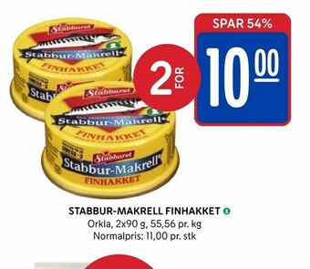 Rema 1000 Stabbur-makrell finhakket tilbud