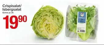 Spar Crispisalat/ Isbergsalat tilbud