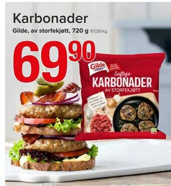 Spar Karbonader tilbud
