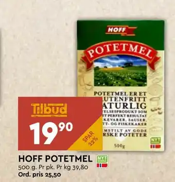 Coop Mega Hoff potetmel tilbud