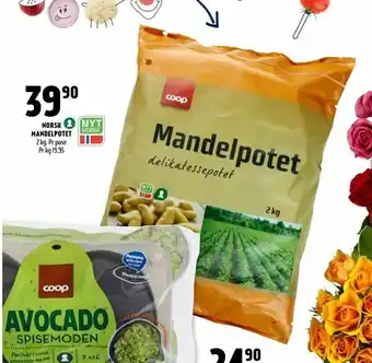 Coop Prix Norsk mandelpotet tilbud