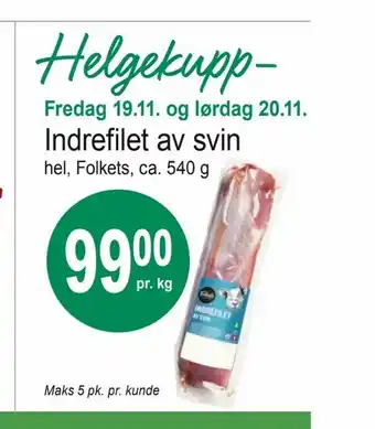 Joker hel, Folkets, ca. 540 g tilbud