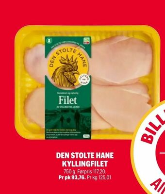 Coop Extra Den stolte hane kyllingfilet tilbud