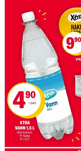 Coop Extra Xtra vann 1,5 l tilbud
