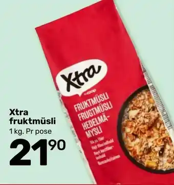 Coop Marked Xtra fruktmüsli tilbud