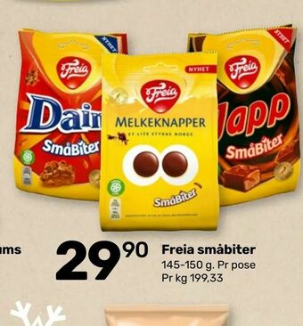 Coop Marked Freia småbiter tilbud