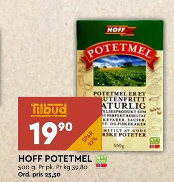 Coop Mega Hoff potetmel tilbud