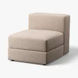 IKEA JÄttebo 1-seters modul med oppbevaring, Samsala gråbeige tilbud