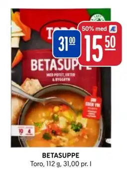 Rema 1000 TORO Betasuppe tilbud