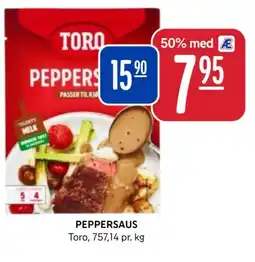 Rema 1000 TORO Peppersaus tilbud