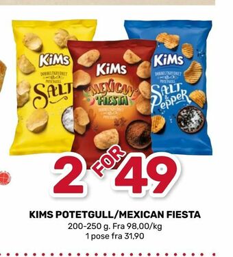 Kims potetgull/mexican fiesta