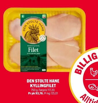 Coop Extra Den stolte hane kyllingfilet tilbud