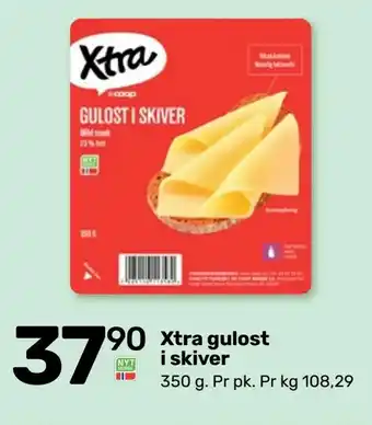 Coop Marked Xtra gulost i skiver tilbud