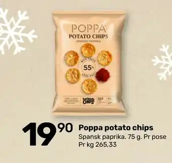 Poppa potato chips