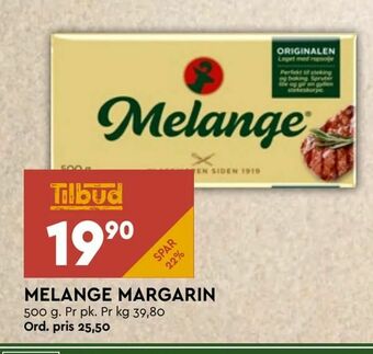 Coop Mega Melange margarin tilbud