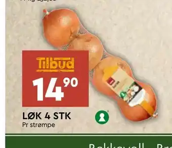 Coop Mega Løk 4 stk tilbud