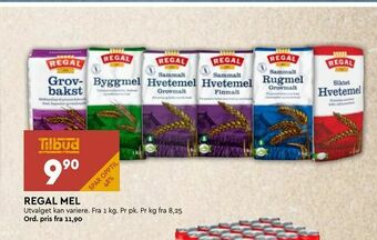 Coop Mega Regal mel tilbud
