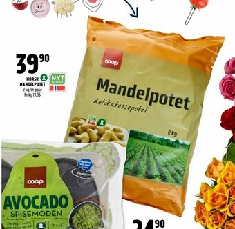 Coop Prix Norsk mandelpotet tilbud