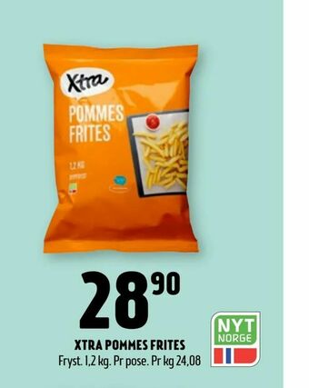 Coop Prix Xtra pommes frites tilbud