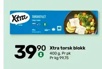 Matkroken Xtra torsk blokk tilbud