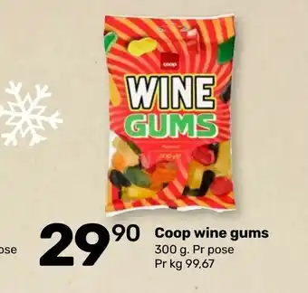 Matkroken Coop wine gums tilbud