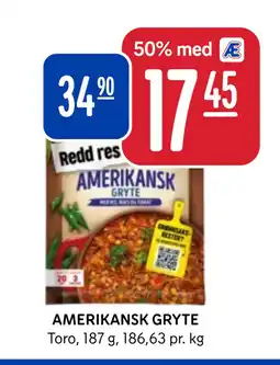 Rema 1000 AMERIKANSK GRYTE tilbud