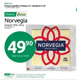 Joker Norvegia tilbud
