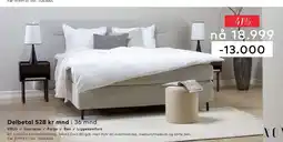 Skeidar 60 Jubileum kontinentalseng tilbud