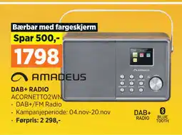 POWER DAB+ RADIO tilbud