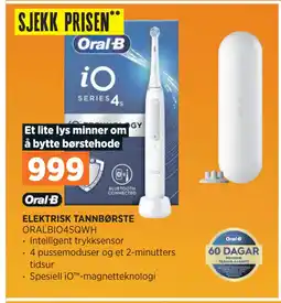 POWER ELEKTRISK TANNBØRSTE tilbud