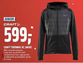 Coop Obs Craft thermal xc jakke tilbud