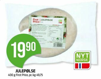 Kiwi Julepølse tilbud