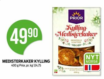 Kiwi Medisterkaker kylling tilbud